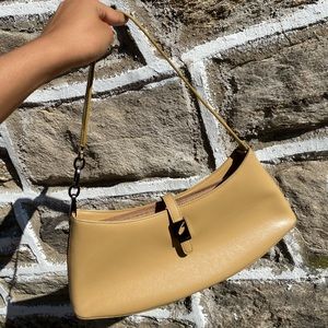 Tan Guess Shoulder Bag